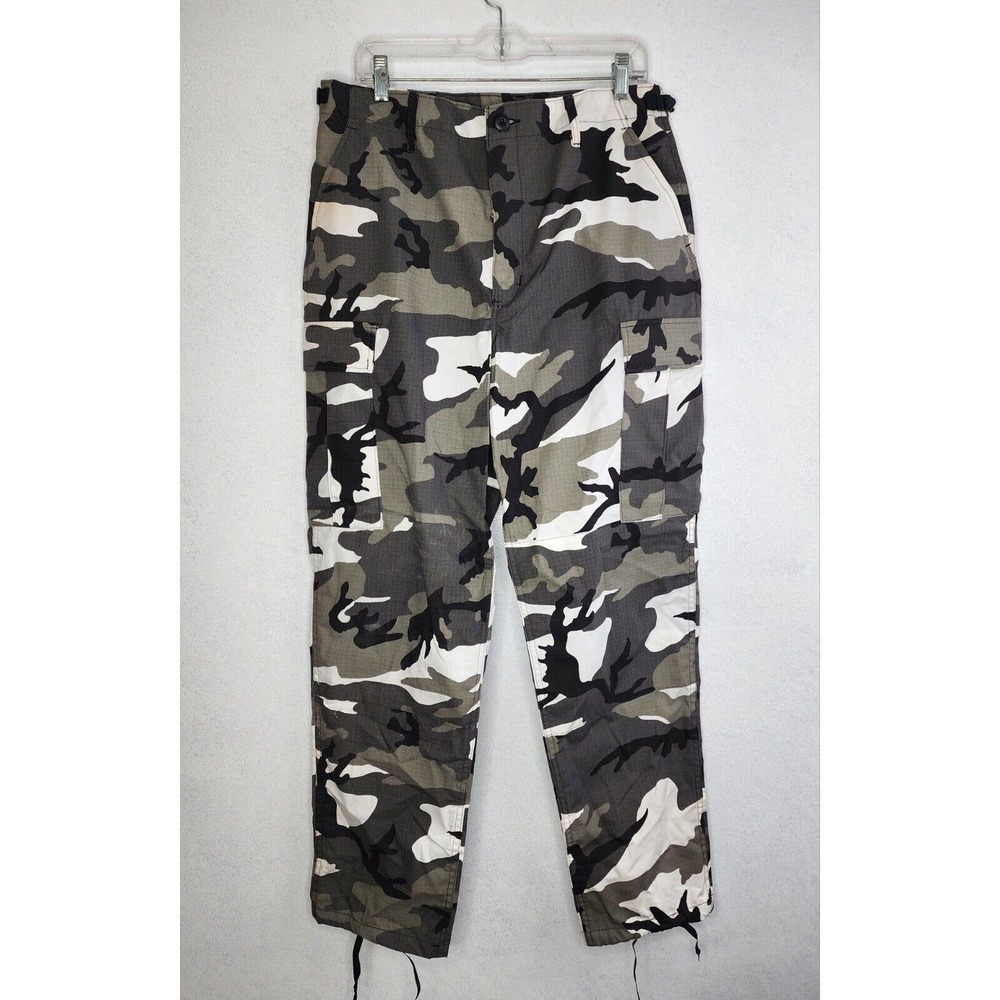 Genuine Gear BDU Camo Tactical Utility Pants Ripstop Women's Size M NWT